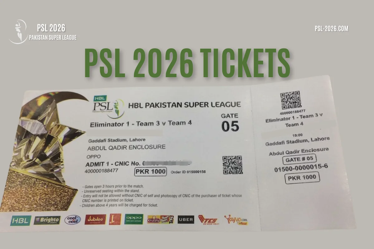 psl 2026 tickets